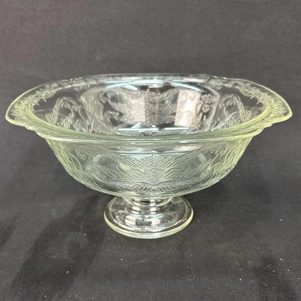 Indiana Glass 'Recollection '9 3/8